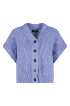 Dames vest paars