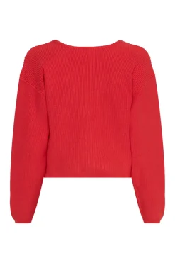 Dames vest rood