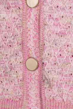 Dames vest rose