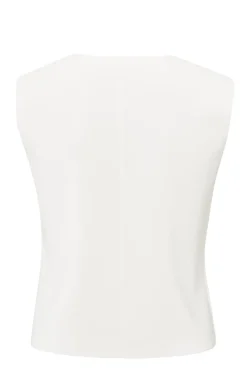 Dames vest wit