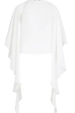 Dames vest wit