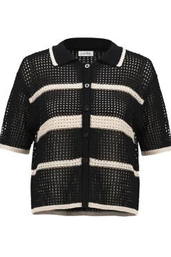 Dames vest zwart