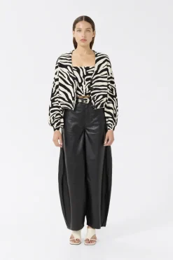 Dames vest zwart