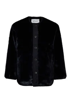 Felice Fur Black