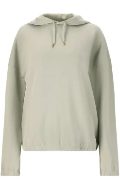 Fitness dames hoodie ecru