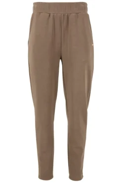 Fitness dames joggingbroek bruin