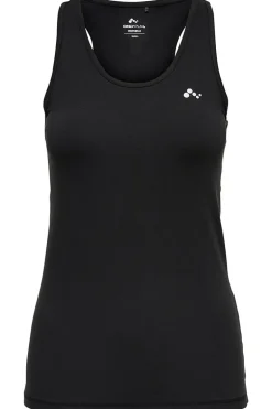 Fitness dames singlet zwart
