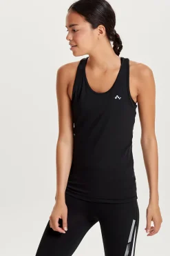Fitness dames singlet zwart