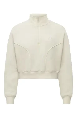Fitness dames sweater ecru