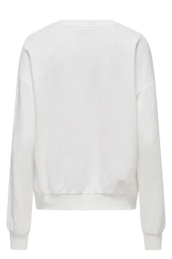 Fitness dames sweater wit