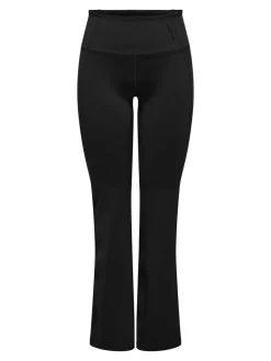 Fitness dames tight lang zwart
