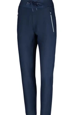 Fitness dames trainingsbroek blauw