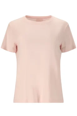 Fitness dames t-shirt km rose