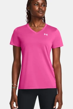 Fitness dames t-shirt km rose