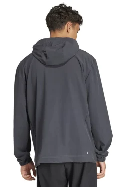 Fitness heren hoodie zwart