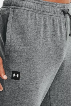 Fitness heren joggingbroek grijs