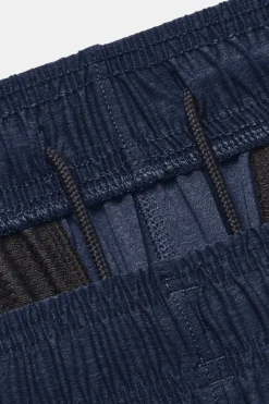 Fitness heren short blauw