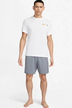 Fitness heren short grijs