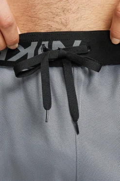 Fitness heren short grijs