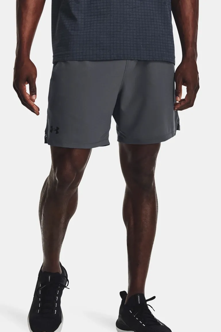 Fitness heren short grijs