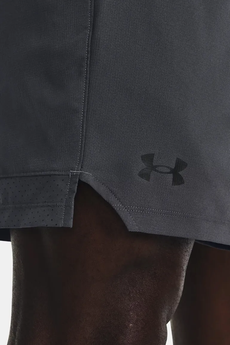 Fitness heren short grijs