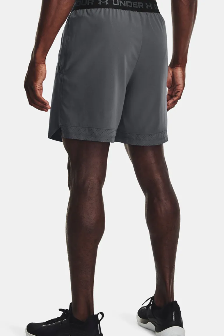 Fitness heren short grijs