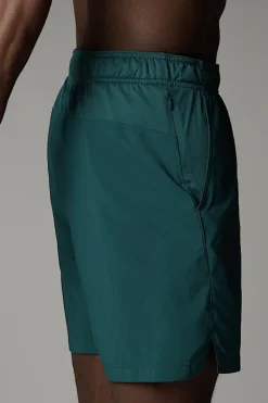 Fitness heren short groen