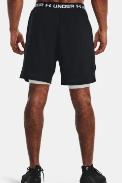 Fitness heren short zwart