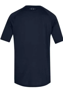 Fitness heren t-shirt km blauw