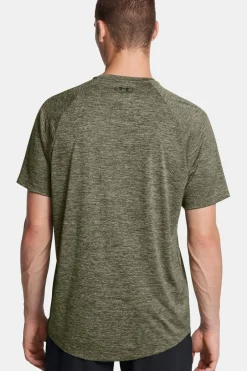 Fitness heren t-shirt km blauw