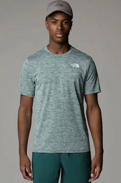 Fitness heren t-shirt km groen