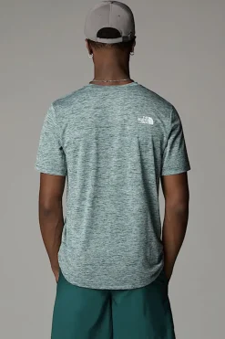 Fitness heren t-shirt km groen