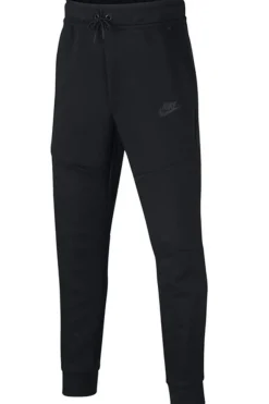 Fitness jongensoggingbroek zwart