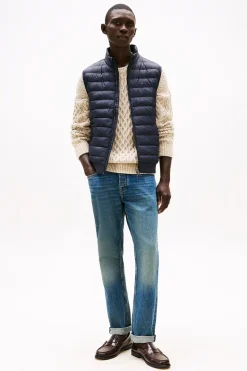 Heren bodywarmer blauw