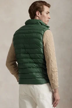 Heren bodywarmer groen