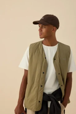 Heren bodywarmer groen