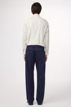 Heren broek blauw