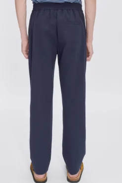Heren broek blauw
