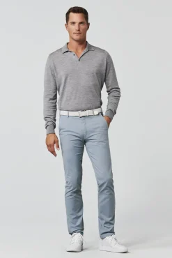 Heren broek blauw