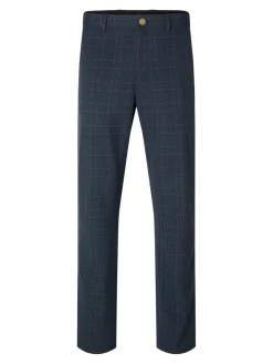 Heren broek blauw