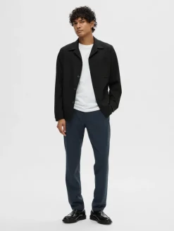 Heren broek blauw