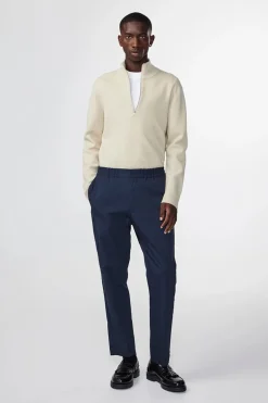 Heren broek blauw