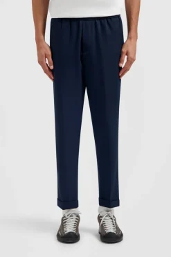 Heren broek blauw