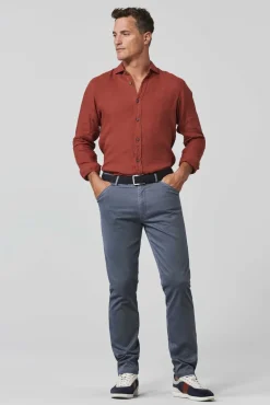 Heren broek blauw