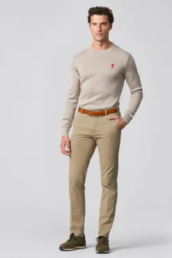 Heren broek bruin