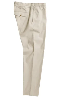 Heren broek ecru