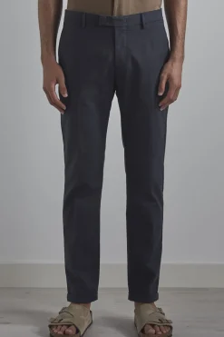 Heren chino blauw