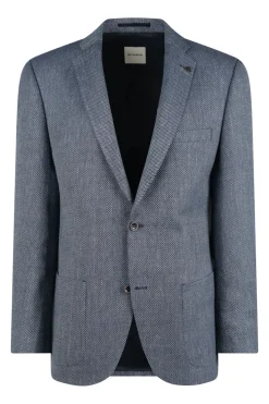 Heren colbert blauw