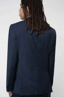 Heren colbert blauw