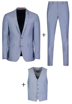 Heren colbert blauw